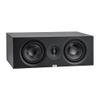 ELAC Debut 3.0 DC63-BK Center Channel Speaker, Black Ash - 1 Aluminum Dome Tweeter & Dual 6.5 Aramid Fiber Woofers - 2-Way Bass Reflex - 50Hz to 38KHz Response view 1