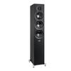 ELAC Debut 3.0 DF53-BK Floorstanding Speaker, Black Ash (Each) - 1 Aluminum Dome Tweeter, 5.25 Aramid Fiber Midrange & Dual 5.25 Aramid Fiber Woofers - 3-Way Bass Reflex - 38Hz to 38KHz Response view 1