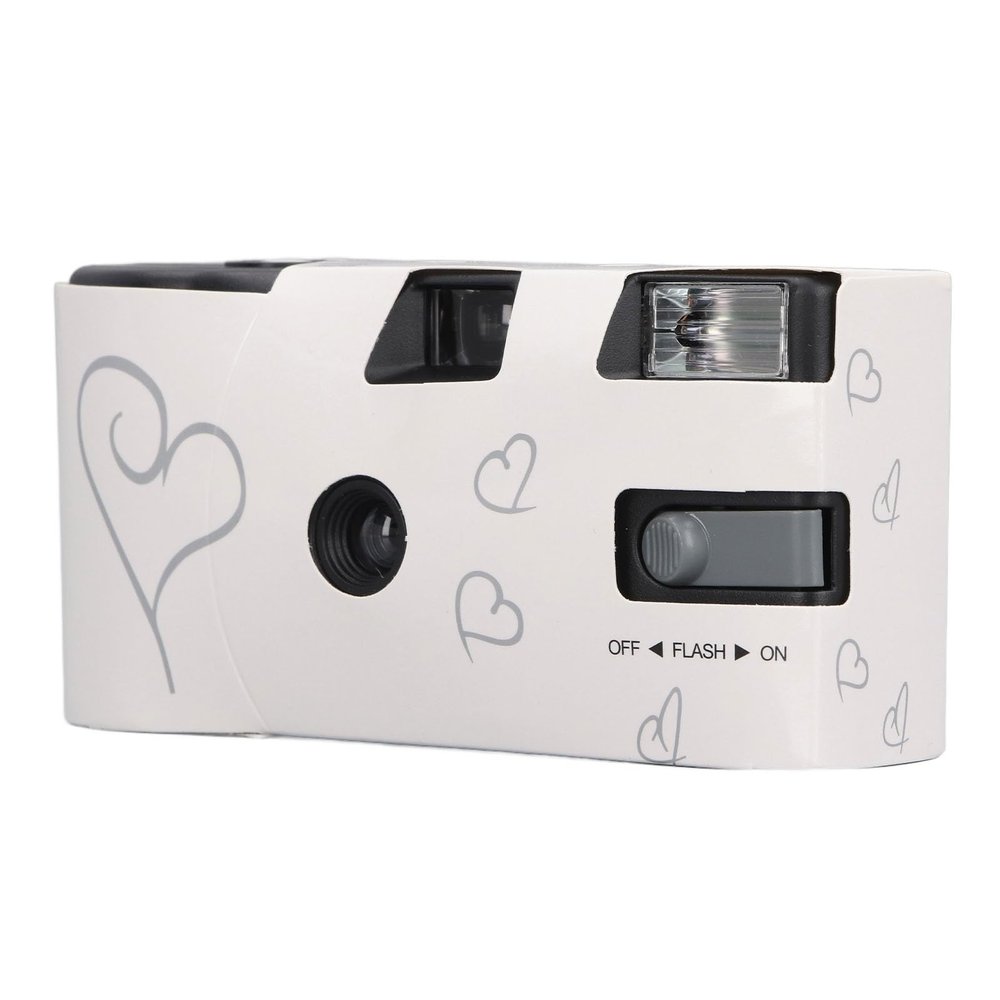 Disposable Camera, 35mm Single Use Camera with 27 Color Films, Retro Film Camera, One Time Camera for Wedding, Anniversary, Party