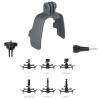 Plastic Drone Mount Bracket Drone Accessories Multifunctional Expansion Mount with 1/4 Adapter for DJI FPV view 2
