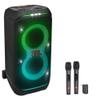 JBL PartyBox Stage 320 Portable Party Speaker with Wireless Two Microphone System (Black) view 1