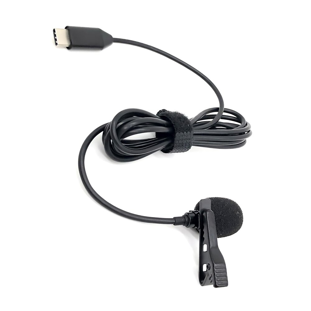 Type-c Lavalier Microphone Omnidirectional Pickup Microphone, Plug and Play, for DJI Action 2/3/4/ Pocket 3 Camera