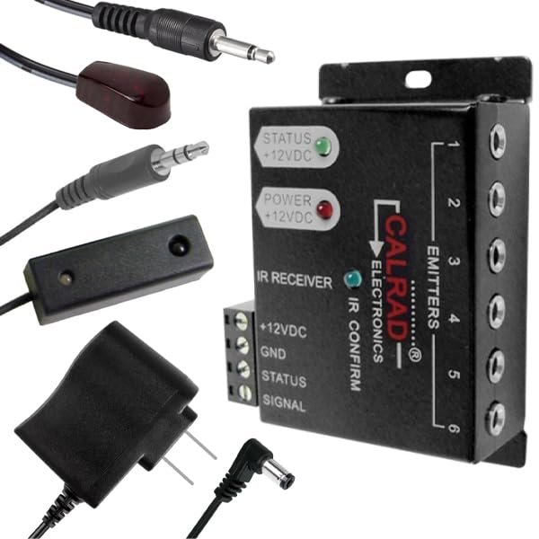 Calrad 92-160, IR Repeater Kit, 6 Port IR Distribution System