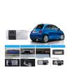 RWFZQKDX Car reverse camera Compatible for Fiat 500 Compatible for Abarth 500C 595C 695C 312C 2007-2020 Convertible view 3