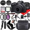 Canon EOS R100 Mirrorless Camera w/Canon RF-S 18-45mm f/4.5-6.3 IS STM Lens + Case + 64GB Memory (20pc Bundle) (Renewed) view 1