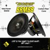 Bass Rockers BRMB8 8" Mid bass Carbon Fiber Water Resistent Loud Speaker 8Ohm 500Watts RMS/1000Watts Max for Car Audio Home DJ Pro Audio ATV UTV Slingshot CanAm Boats Bikes RV Etc (BRMB8) view 3
