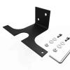 212 Main 6 in. Vertical Mounting Bracket for Retractable Cable Reels - Black Powdered Coat view 1