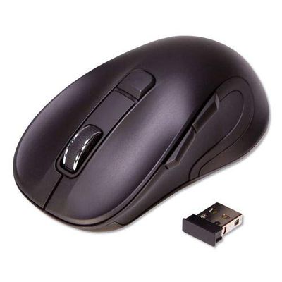 212 Main IVR 2.4 GHz Laser Wireless Hyper-Fast Scrolling Mouse Black