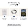 Oura Ring 4 - Brushed Silver - Size 4 - Size Before You Buy view 3