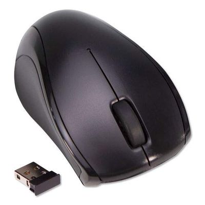 212 Main IVR 2.4 GHz Optical Wireless Compact Travel Mouse Black