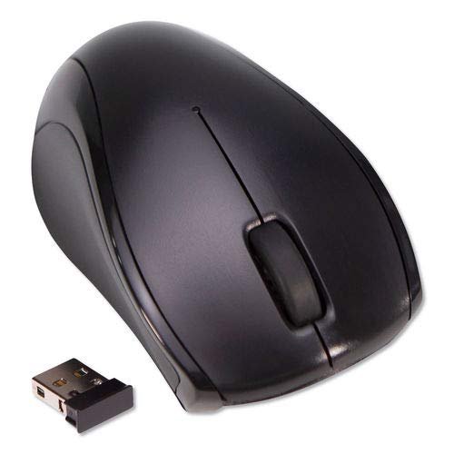212 Main IVR 2.4 GHz Optical Wireless Compact Travel Mouse Black