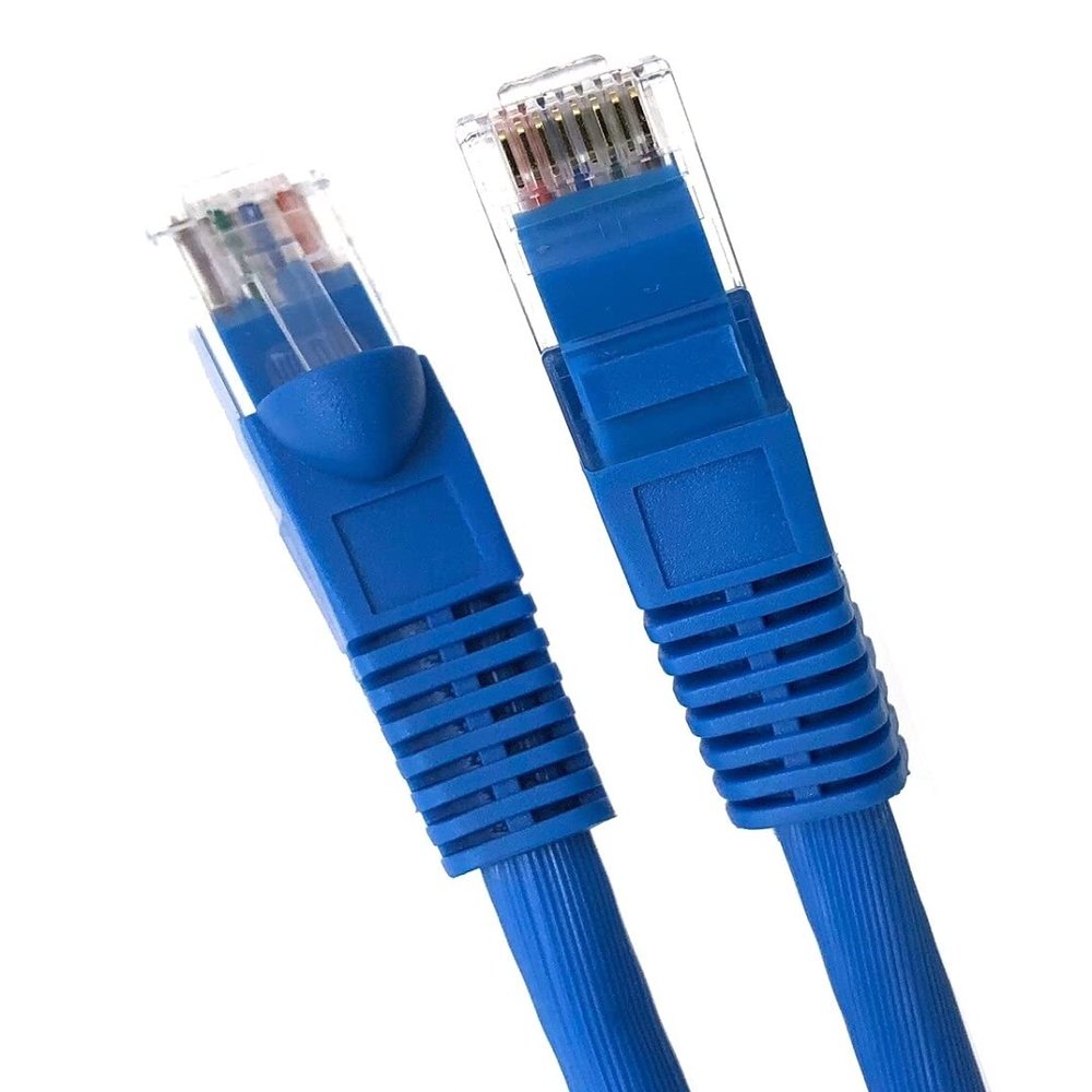100 ft. Augmented Cat6A 10GbE UTP Cable Blue