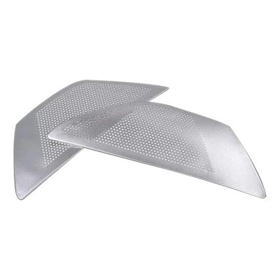 VNFEJEJR Car Door Stereo Speaker Cover Trim Fit for BMW 5 Series F10 520 525Li 528 2014-2017 Aluminum Alloy Door Audio Speaker Cover