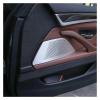 VNFEJEJR Car Door Stereo Speaker Cover Trim Fit for BMW 5 Series F10 520 525Li 528 2014-2017 Aluminum Alloy Door Audio Speaker Cover view 3