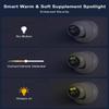 Anpviz 8MP POE IP Camera Built-in Mic& Speaker, Turret Security Camera with 100ft Smart Color Night Vision, AI Human Vehicle Detection, IP66, Metal Housing, NDAA Compliant view 4