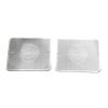 VNFEJEJR Car Styling Door A-Pillar Srereo Speaker Frame Decoration Cover Trim Fit for Benz S Class W221 2008-2013 Interior Sticker Door Audio Speaker Cover(A Model Silver) view 1