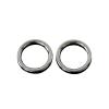 VNFEJEJR 2PCS ABS Chrome Trim Audio Car Stickers Door Speaker Decoration Circle Cover Fit for Mitsubishi ASX Outlander 2013-2014 Door Audio Speaker Cover view 1