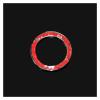 VNFEJEJR 2PCS ABS Chrome Trim Audio Car Stickers Door Speaker Decoration Circle Cover Fit for Mitsubishi ASX Outlander 2013-2014 Door Audio Speaker Cover view 2