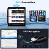 4 Core +64G Car Radio Stereo for Chevrolet Chevy Cruze 2009-2015 with Wireless CarPlay/Android Auto, 9.7 Inch Android 13 Touch Screen GPS Navi WiFi Bluetooth Mirror Link SWC HD Backup Camera view 4
