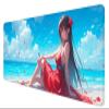 Large Mouse Pad, Beauty Mouse Pad for Office Desk Accessories, 47.2 x 23.6 in Large Gaming Mouse Pad Sexy Desk Mat Laptop Keyboard Mat with Non-Slip Rubber Base, 3mm Thick Mouse Pad Gaming A-5 view 1