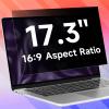 17.3 Inch 1920x1080 Laptop Privacy Screen Filter, Anti Blue Light Glare & Anti Scratch Computer Privacy Shield for 17.3" with 16:9 Aspect Ratio Laptop view 1
