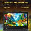 Lenovo 300e G4 11.6" 2-in-1 Touchscreen Chromebook, MediaTek MT8186 Processor, 4GB RAM, 160GB Storage (32GB eMMC+128GB USB Card), Integrated Graphics, Wi-Fi 6, Chrome OS, Gray view 3