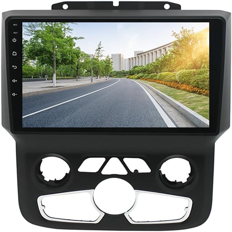 Android 13.0 Double Din Car Radio Stereo Fit for DodgeRam 1500 2500 3500 2013-2019 for Carplay and Android Auto 9 Car Audio Receiver & GPS Navigation Bluetooth Supports Backup Camera (2G+32G)