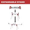 Millwavkee 48-08-0551 Fit For Milwaukee 100-Inch Adjustable Compact Folding Miter Saw StandMaterial AluminumMitre Saw Stand view 2