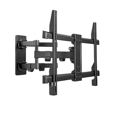 Full Motion Retractable LCD Bracket TV Wall Mount Tilt Swivel Wall Mount Bracket Adjustable Mounting Arm Fits up to 32-70 Inch