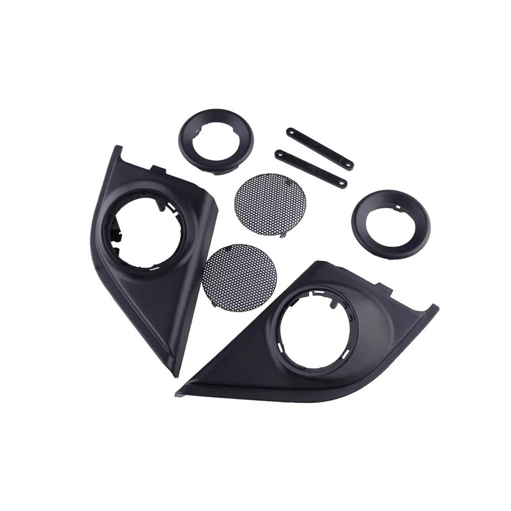 VNFEJEJR 1 Pair Car Door Panel Audio Horn Cover Loudspeaker Car Door Tweeters Speakers Cover Panel Trim Kit Fit for CR-V 2017-2019 Door Audio Speaker Cover