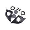 VNFEJEJR 1 Pair Car Door Panel Audio Horn Cover Loudspeaker Car Door Tweeters Speakers Cover Panel Trim Kit Fit for CR-V 2017-2019 Door Audio Speaker Cover view 1