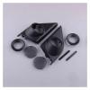 VNFEJEJR 1 Pair Car Door Panel Audio Horn Cover Loudspeaker Car Door Tweeters Speakers Cover Panel Trim Kit Fit for CR-V 2017-2019 Door Audio Speaker Cover view 3