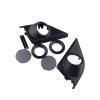 VNFEJEJR 1 Pair Car Door Panel Audio Horn Cover Loudspeaker Car Door Tweeters Speakers Cover Panel Trim Kit Fit for CR-V 2017-2019 Door Audio Speaker Cover view 4