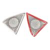 VNFEJEJR Fit for Benz C Class W204 C180 C200 Car Interior Door Audio Speaker Loudspeaker Trim Cover Stiker Car-Styling Door Audio Speaker Cover(4 PC) view 3