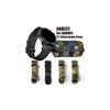 22mm 26mm Nylon Strap Fit for Garmin Fenix 6X Pro Bands Fit for Fenix 6X 5X / Enduro Descent MK1 Bracelet Watch band(Midnight Blue,22mm) view 2