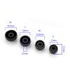 3 Pairs PENON Liqueur 4.5mm HiFi Silicone Eartips Replacement Tips for 4.0-6.0mm Nozzle Wireless Earbuds/Bluetooth Sports/Audiophile in-Ear Earphones IEMs (Black, MLL) view 3