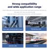 Jeirdus MPO-MPO Patch Cord, OM4 Multimode Fiber, 8-core Fiber for QSFP+ Transceivers, 90-Meter(295ft) 8 Strands view 4