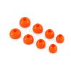 3 Pairs PENON Liqueur 4.5mm HiFi Silicone Eartips Replacement Tips for 4.0-6.0mm Nozzle Wireless Earbuds/Bluetooth Sports/Audiophile in-Ear Earphones IEMs (Orange, SMM) view 4