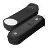 kwmobile Case Compatible with Google Nest Doorbell - Protective Silicone Cover Black view 3