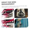 Wall ties, Cable tie base,100pcs Cable Tie Base Cable Tie Mounts Cable Mount Zip Tie Mount Adhesive Zip Tie Mounting Squares Sticky Wire Fasteners view 4