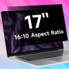 ANTOGOO V 17 Inch 1920x1200 Laptop Privacy Screen (367 * 229mm), Anti Blue Light Glare & Anti Scratch Computer Privacy Shield, Not for 17.3" with 1920x1080 Resolution Laptop view 1