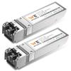 WTTOGTEC 10GBase-SR SFP+ LC Transceiver, 10G 850nm Multimode SFP Module, Up to 300 Meters, for Cisco SFP-10G-SR, Meraki MA-SFP-10GB-SR, Ubiquiti UniFi UF-MM-10G, Fortinet, TP-Link, and More view 1
