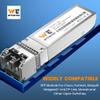 WTTOGTEC 10GBase-SR SFP+ LC Transceiver, 10G 850nm Multimode SFP Module, Up to 300 Meters, for Cisco SFP-10G-SR, Meraki MA-SFP-10GB-SR, Ubiquiti UniFi UF-MM-10G, Fortinet, TP-Link, and More view 2