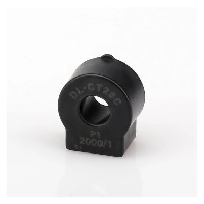 GVMUKNYE Mini Horizontal Current Transformer Sensor DL-CT28C 20A/10mA 2000/1 Small toroidal Transformer core PCB Installation pin Type