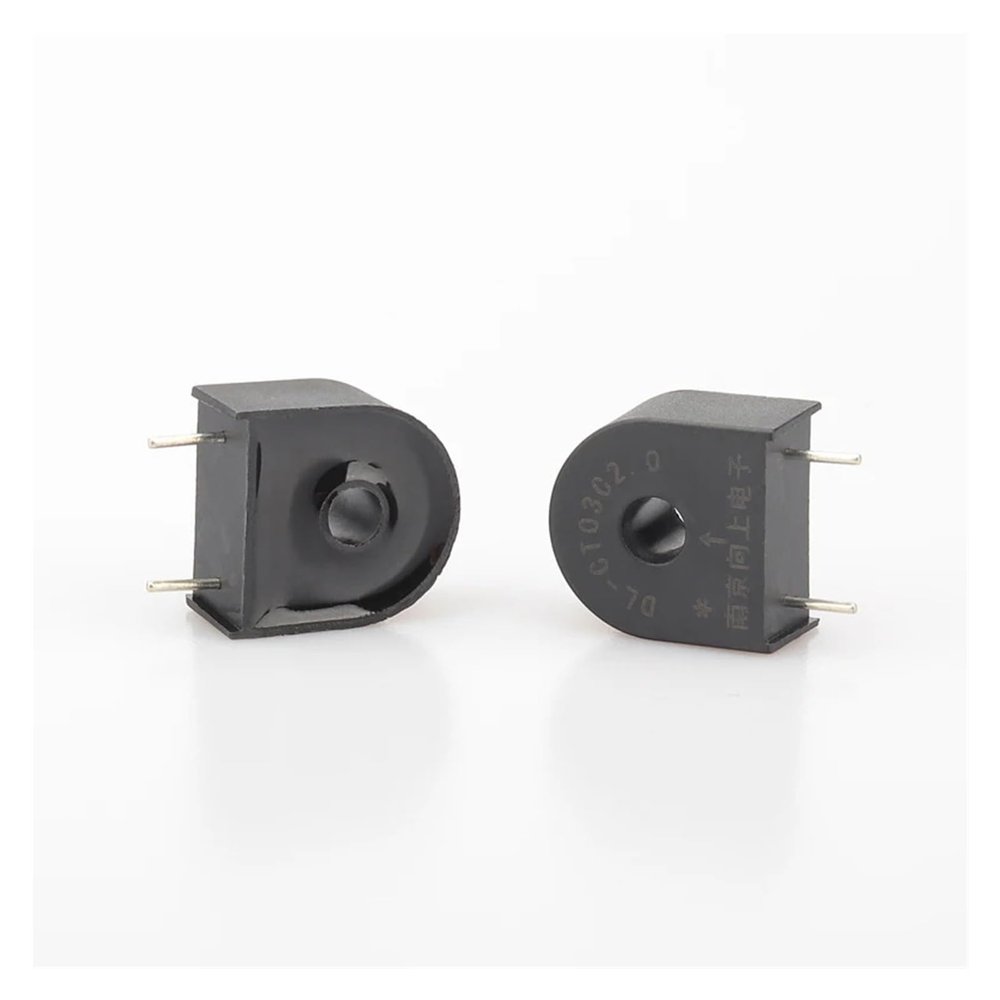 GVMUKNYE 2 Pcs High Precision Miniature Current Transformer DL-CT03C2.0 5A/2.5mA 2000/1 Miniature Coil Ct Current Toroidal Transformer 5a