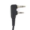 Aurgiarme Earpiece with Microphone Walkie-Talkie 2 Pin K-Type Plug Earphone Headphone for UV5R UV-5RE view 4
