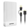 YOTUO Portable External Hard Drive Storage Expansion Mobile HDD USB 3.0 for PC, Mac, Desktop, Laptop, PS4, PS5, Xbox One X/S, Xbox 360, Xbox Series X/S, Office & Game (White, 500GB) view 1