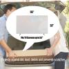 1 Pack Foam Flat Screen TV Cover for Moving Fits Up to 55'' x 32'' TV Display Screen Protector for Protection During House Moving, Storing, Painting or Home Renovation Packing Cushioning Supplies view 4