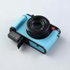 SIUTATDSH Camera Half Case for Leica D-LUX 8, Vintage Metal Genuine Leather Instant Camera Protective Cases Stylish Portable Shockproof (BY) view 3