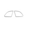 VNFEJEJR Silver Fit for Volvo XC60 2012-2017 2Pcs Car Door Audio Speaker Trim Cover Decoration Stainless Steel Accessories Interior Door Audio Speaker Cover view 1